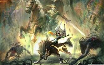 Zelda Twilight Princess Characters HD Wallpaper Background Image