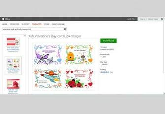 Valentine S Day Templates For Ms Office