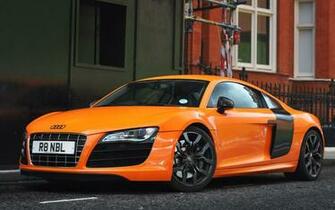 Orange Audi R8 Wallpaper HD Car Id
