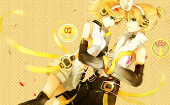 Kagamine Rin And Len Wallpaper By Fallanfireheart