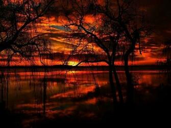 Dark Sunset Wallpaper