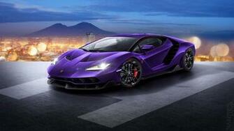Elegant Purple Lamborghini Centenario Image Collections