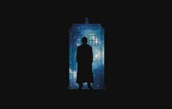 Doctor Who Bbc Silhouette Stars Space Police House