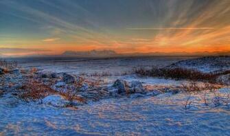 Winter Sunrise Wallpaper