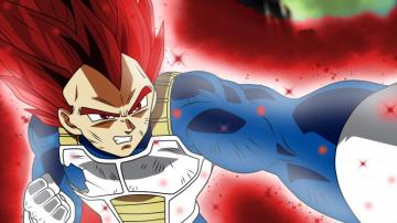 Vegeta Red Wallpaper On