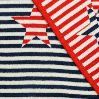 Stars And Stripes Wallpaper Border Blanket