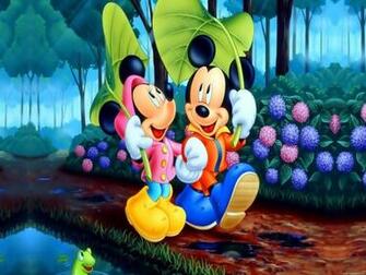 Disney Wallpaper Romantic Stroll iPad Background