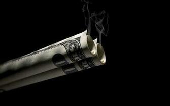 Smoking Money Wallpaper Cigarettes
