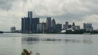 Detroit Skyline Wallpaper