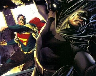 Batman And Superman Desktop Wallpaper