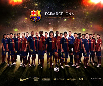 Fc Barcelona Team Wallpaper