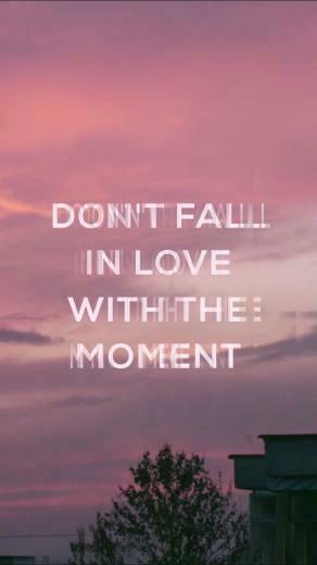 The Wallpaper Image Dont Fall In Love With Moment