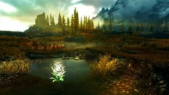 HD Wallpaper Beautiful Skyrim Screenshots X Kb Jpeg