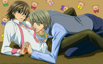 Junjou Romantica Akihiko Usami Misaki Takahashi Male Wallpaper