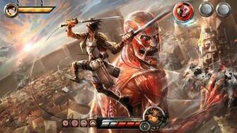 Titan Video Game Attack On Shingeki No Kyojin Anime HD Wallpaper