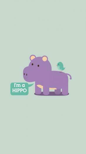 I M Hippo In Cute Wallpaper For iPad