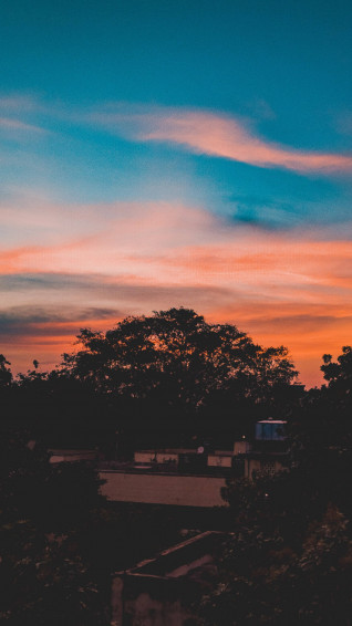 Aesthetic Sunset Wallpaper