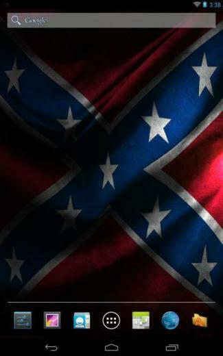 Rebel Flag Wave Live Wallpaper Screenshot
