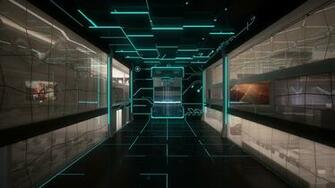 Staley Room Technology Sci Fi Science Computer Futuristic Wallpaper