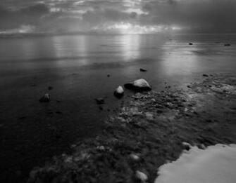 Beach Black And White Wallpaper By Vishwasreddy