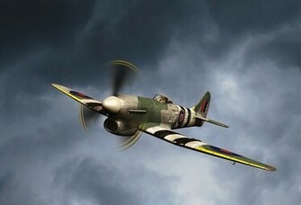 Wallpaper Plane Aircraft Hawker Tempest Royal Air Force Raf