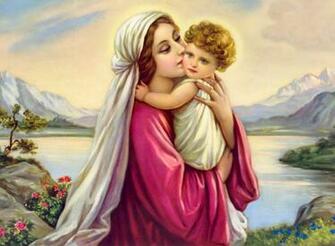Mary Mother Of God Wallpaper