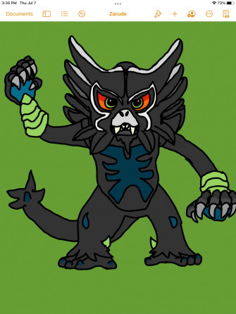 Zarude By Dripptide Wallpaper