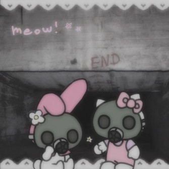 Meow Hello Kitty Art Pictures