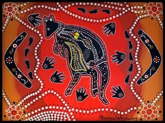 Aboriginal Art Print By Desudan