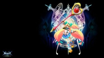 Blazblue Wallpaper Platinum The Trinity Widescreen Jpg