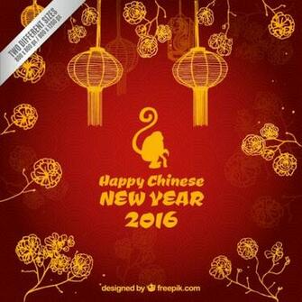 Happy Chinese New Year Background Vector