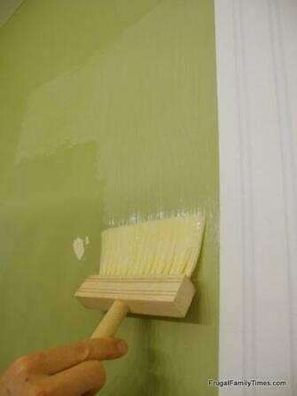 Frugal Family Times Install Beadboard Paintable Wallpaper