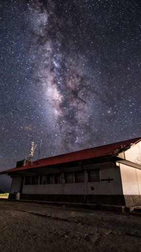 Milky Way On The Night Sky HD Wallpaper 4k