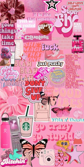 iPhone Wallpaper Background Pink Aesthetic Edgy In