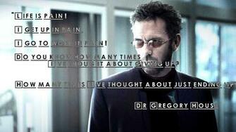 Dr House Quotes Pain Wallpaper HD