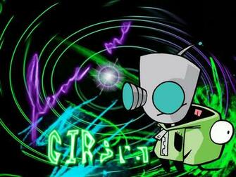 Invader Zim G I R Wallpaper By Moonprincessofdoom On
