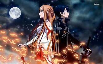 Asuka And Kirito Wallpaper Anime