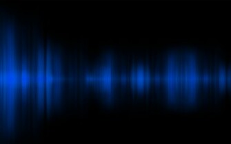 Blue Digital Art Black Background Wallpaper Full HD