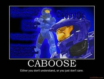 Caboose Red Vs Blue Halo Demotivational Poster Jpg