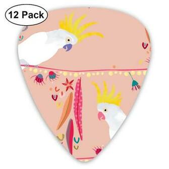 Amazon White Parrot With Pink Background Bendy Ultra Thin