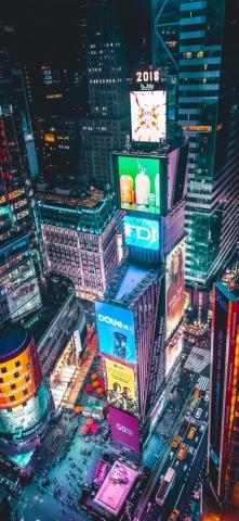 Time Square New York iPhone Wallpaper