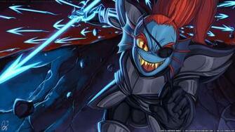 Undertale Royal Spear Undyne By Hellknight10
