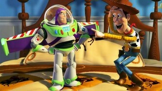 Woody Laughing At Buzz Wallpaper Toy Story