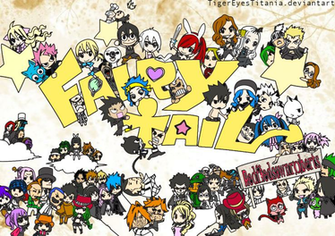 Complete Chibi Fairy Tail By Zahradesu