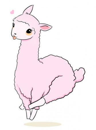 Pink Llama I Wants It By Deedala