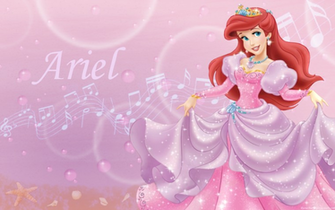 The Little Mermaid Image Ariel In Pink Wallpaper Photos