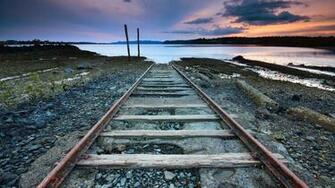 Railroad Full HD Wallpaper 1080p