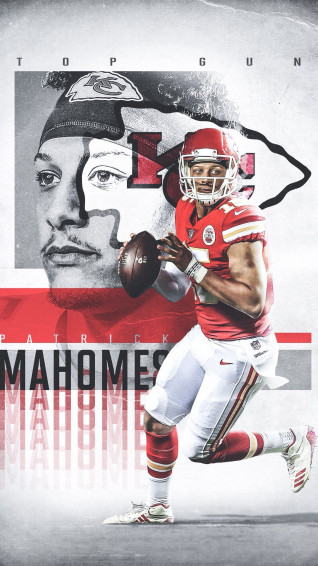 Patrick Mahomes iPhone Wallpaper