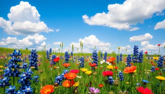 Texas Wildflower Wallpaper