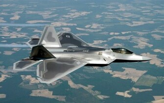 F22 Wallpaper Raptor Flying